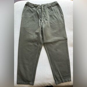 Wax London - Kurt Trousers - Olive Green